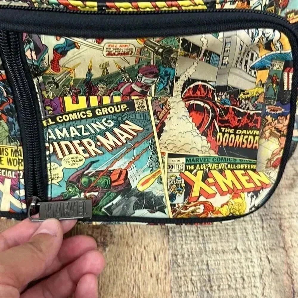 Marvel Comics Fanny Pack Spider-Man X-men Hulk - Picture 2 of 15
